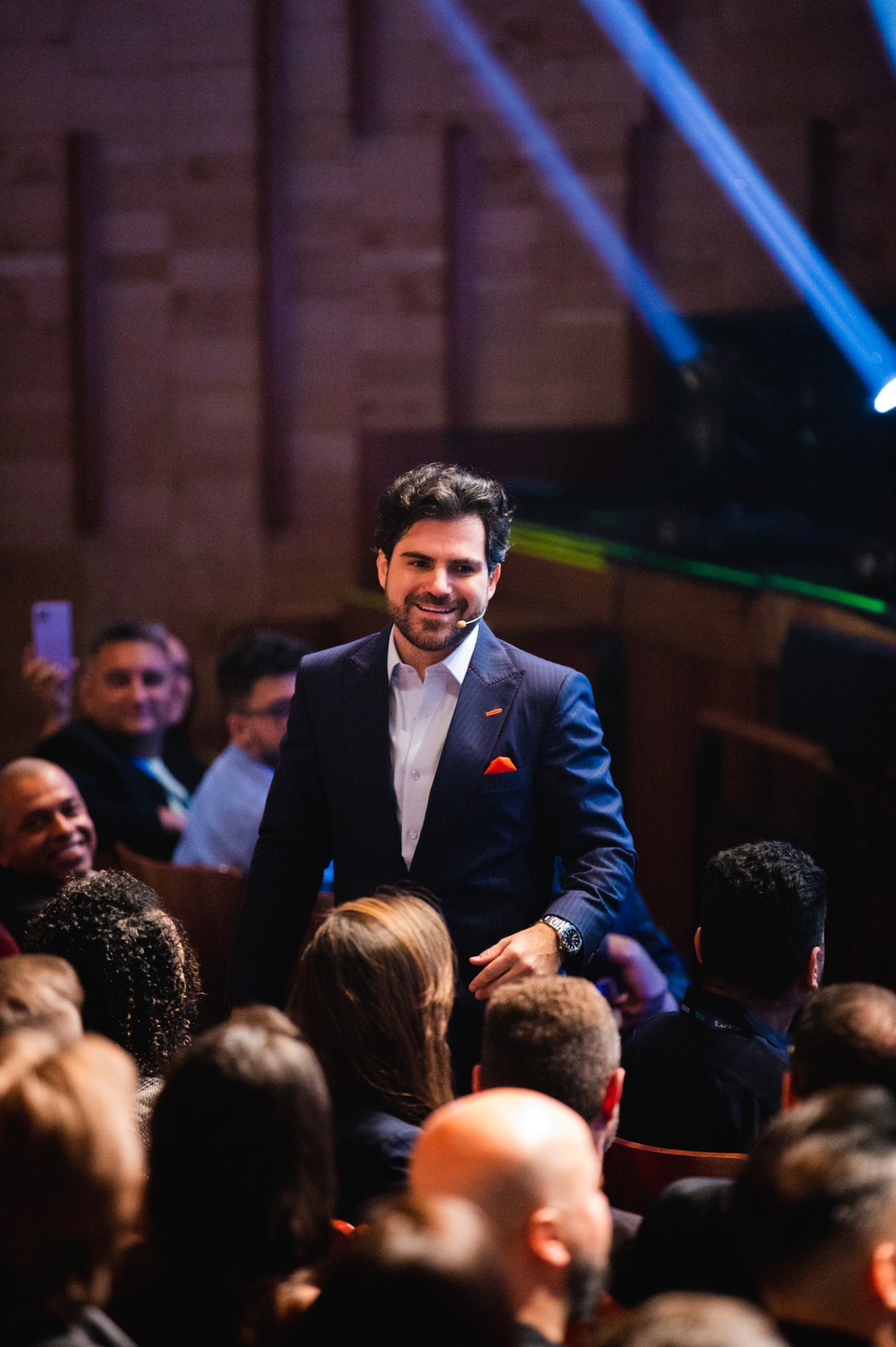 Samuel Pereira em evento do ecossistema SDA Holding